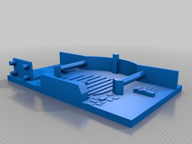 hobbit saco de final edifícios estruturas 3D print model - Mito3D