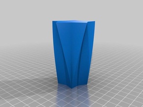 star vase containers customized 3d print model - Mito3D