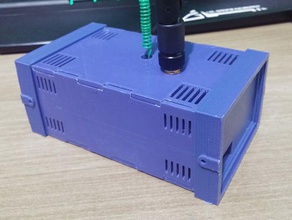 easy print fit box customizable electronics diy parametric 3d print model - Mito3D