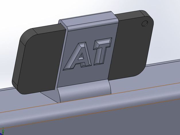 soporte de webcam iphone 5s móvil 3D print model - Mito3D