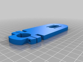 elektrik longboard clampable motor mount diğer 3d print model - Mito3D