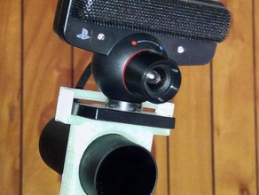 ps eyeoculus rift suporte de câmera brinquedo jogo os acessórios oculus cv1 a playstation eye o move 3d print model - Mito3D