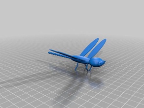 isaacs dragonfly other 3d print model - Mito3D