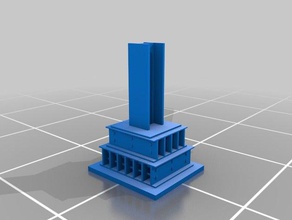 grattacielo di piano ingegneria bedrock costruzione fondazione grillage 3d print model - Mito3D