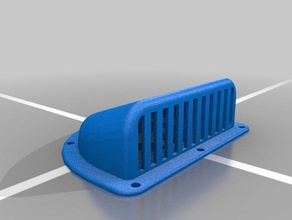trailer de ventilación 3d la impresora accesorios 3d print model - Mito3D