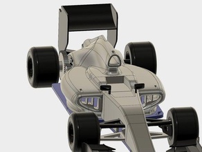 openrc f1 gövde havalandırma Panjurlu araç rc araba 3d print model - Mito3D