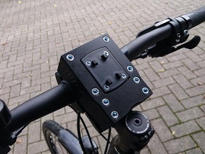 cube brodit support pour vélo véhicules 3d print model - Mito3D