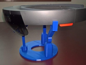 holostand stand microsoft hololens tools augmented reality display virtual 3d print model - Mito3D