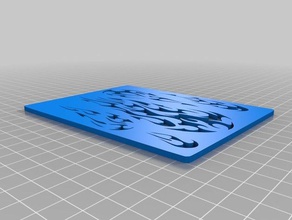 airbrush Schablone Kunst tools 3d print model - Mito3D