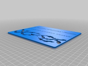 airbrush Schablone Kunst tools 3d print model - Mito3D