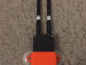 stratux slim holder electronics 3d print model - Mito3D