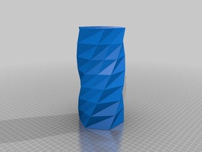 twisted 6 lati vaso arredamento makeprintable 3d print model - Mito3D