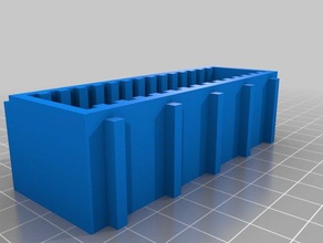 meine angepasste sd-Karte rack tool Inhaber Boxen 3d print model - Mito3D