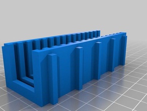 il mio personalizzato sd-card rack strumento i titolari scatole 3d print model - Mito3D