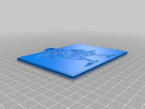 peter 2d sanat özelleştirilmiş 3d print model - Mito3D