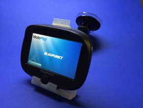 mount blaupunkt motopilot 43 automotive car created freecad navigation tomtom 3d print model - Mito3D