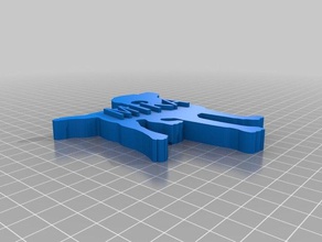 llavero mika2 llaveros personalizado 3d print model - Mito3D
