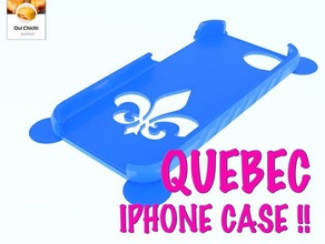 quebec iphone 5 case mobile 3d print model - Mito3D