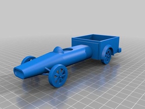 hızlı iş kamyonu oyuncaklar oyunlar özelleştirilmiş 3d print model - Mito3D