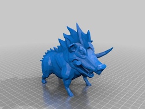 smite artemis boar video games 3d print model - Mito3D