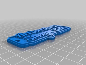 sheep keychains customized 3d print model - Mito3D