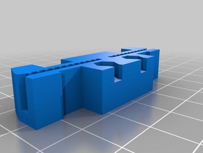 geeetech prusa i3 pro kemer klipsi eksen 3d yazıcı aksesuarlar 3d print model - Mito3D