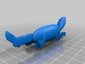 copie o lagarto 3d impressão 3d print model - Mito3D