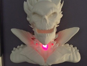 ghost rider light switch other 3d print model - Mito3D