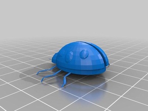 coccinelle preib de la biologie 3d l'impression 3d print model - Mito3D