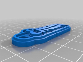 eman keychains customized 3d print model - Mito3D