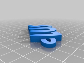 luis organización personalizado 3d print model - Mito3D