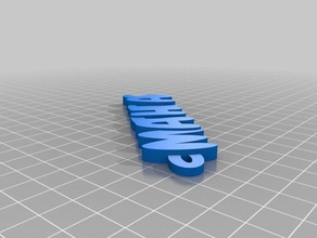 mathias organização personalizado 3d print model - Mito3D