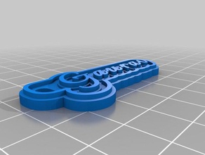 gaurav keychains customized 3d print model - Mito3D