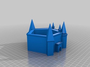 owen raggi fortezza medievale generatore gli edifici le strutture personalizzato 3d print model - Mito3D