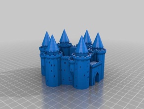 chases castle buildings structures customized 3d print model - Mito3D