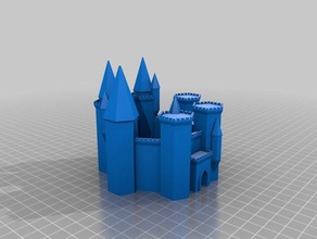 my customized medieval fortress generator buildings structures 3d print model - Mito3D