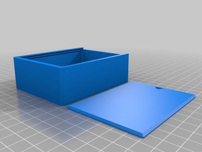 caixa mit schiebedeckel recipientes personalizado 3d print model - Mito3D