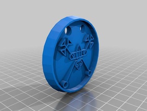 amulette de bael bijoux 3d print model - Mito3D