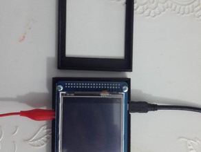hp-dso272 oscilloscope simple case electronics 3d print model - Mito3D