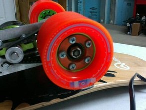 fai da te esk8 supporto motore v1 skateboard elettrico 3d print model - Mito3D