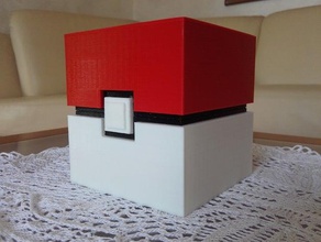pokebox tool holders boxes cube minecraft pokeball pokecube pokemon go 3d print model - Mito3D