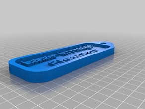 lamar-milledge elementry etiqueta de los hogares personalizado 3d print model - Mito3D