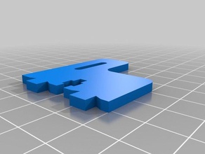 makerfront i3proxl extendido ystop soporte 3d de la impresora partes openscad 3d print model - Mito3D