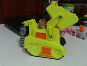 paw patrol serie - escombros vehículo juguetes y accesorios de juego 3d print model - Mito3D