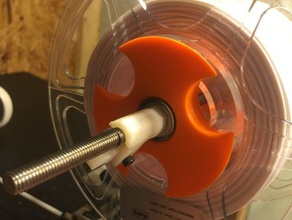 universal spool-Halter 3d Drucker Zubehör filament spool holder 3d print model - Mito3D