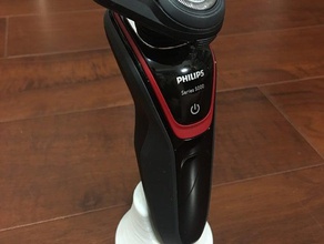 philips shaver stand holder bathroom 3d print model - Mito3D