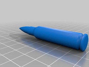 762x51mm bullet replica other 3d print model - Mito3D