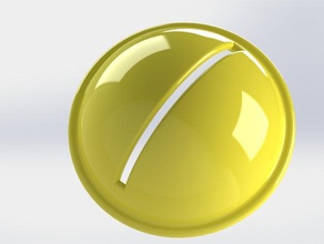 marcador de bola golfe ferramenta alinhamento v1 esporte ao ar livre 3d print model - Mito3D