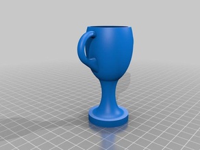 trophy cup sport im freien 3d print model - Mito3D