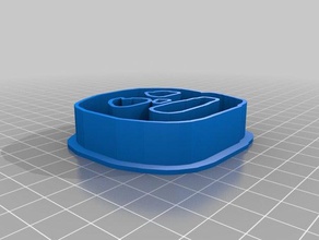 mein benutzerdefinierter cookie-cutter Küche Essen 3d print model - Mito3D